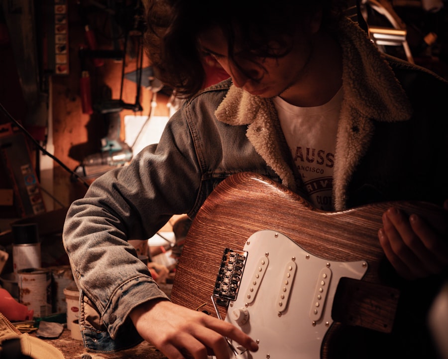 Photo Guitar shop