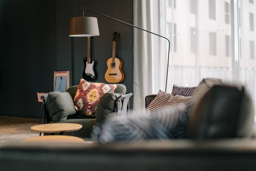 Photo Acoustic-electric guitar