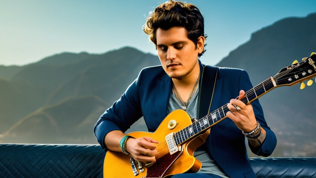 John Mayer guitar style