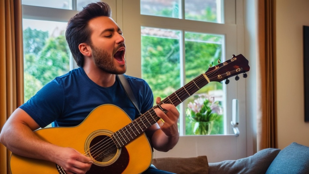 singing and playing guitar simultaneously