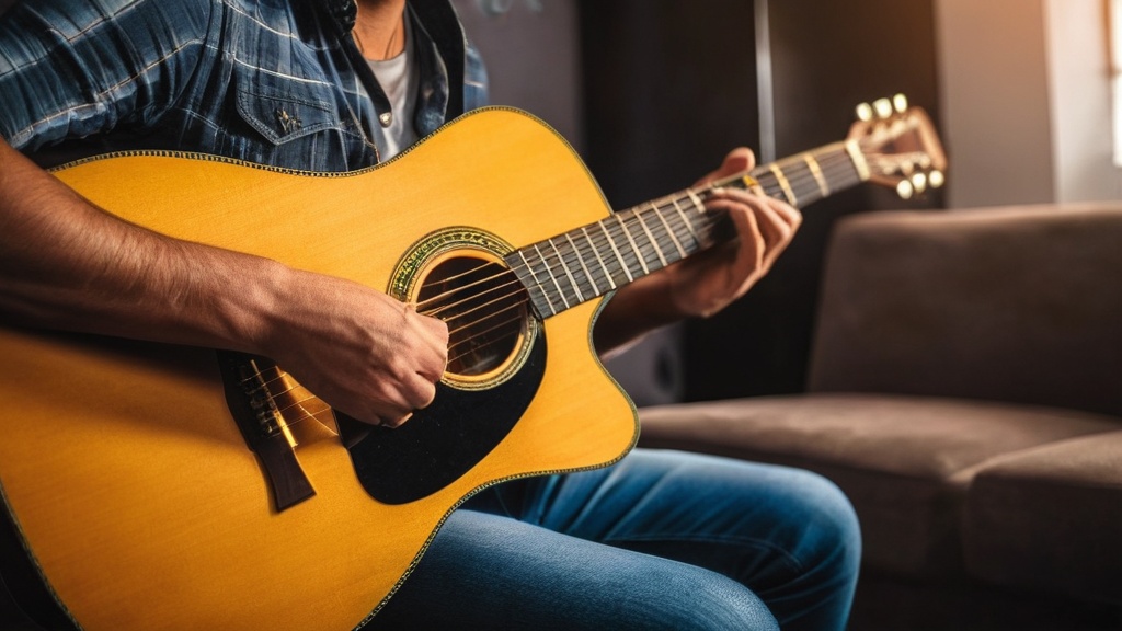 guitar playing stress relief