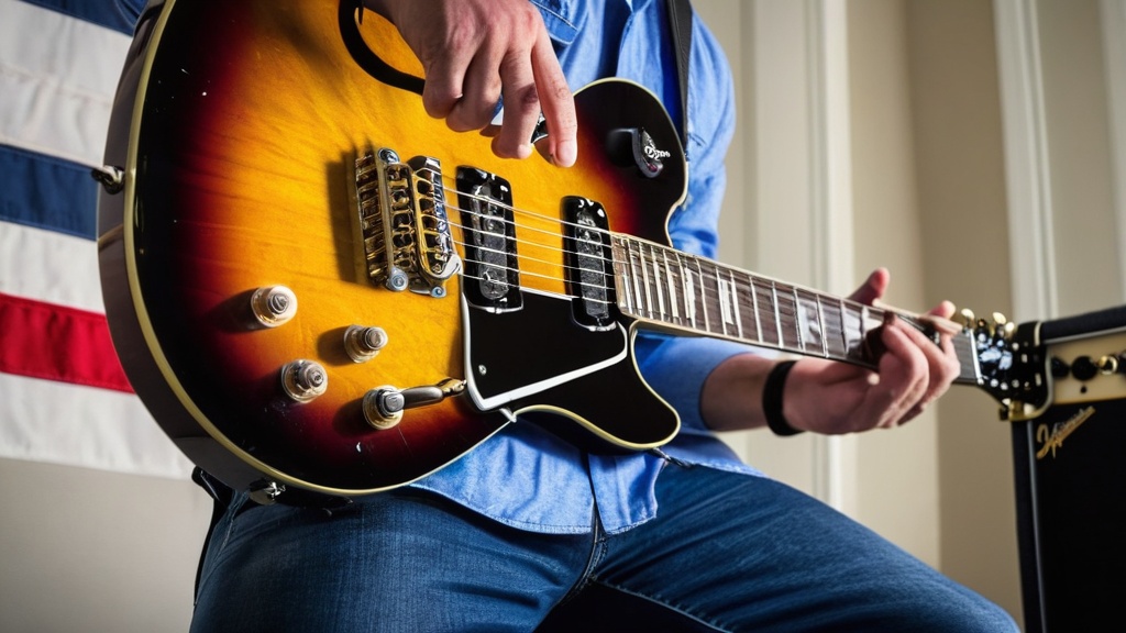 electric guitar tapping