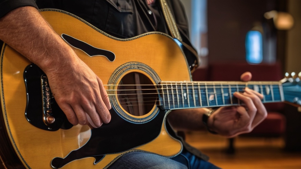 Photo rhythm counting guitar