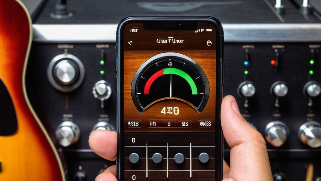Photo guitar tuner app