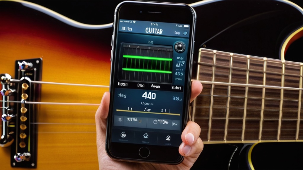 Photo guitar tuner app