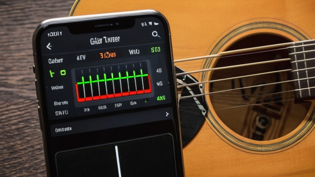 Photo guitar tuner app