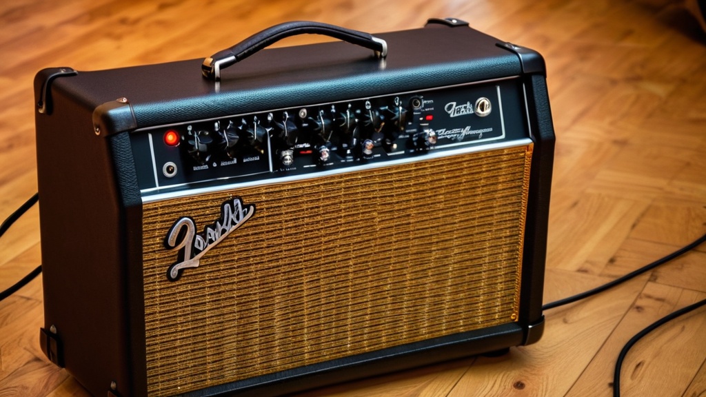 Photo guitar amplifier