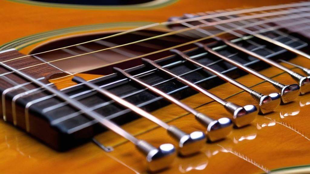 Photo guitar strings replacement