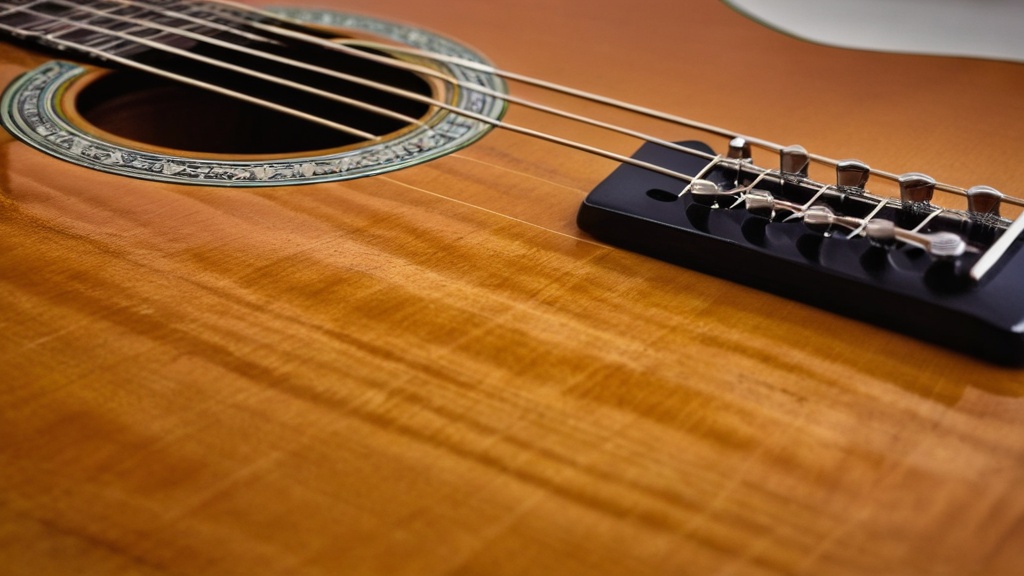 Photo clean guitar without damage