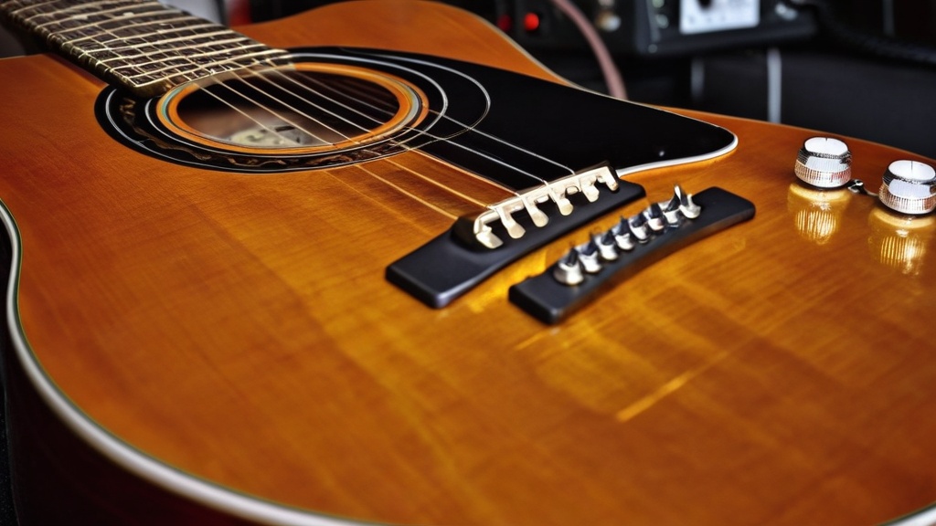 Photo guitar tuning