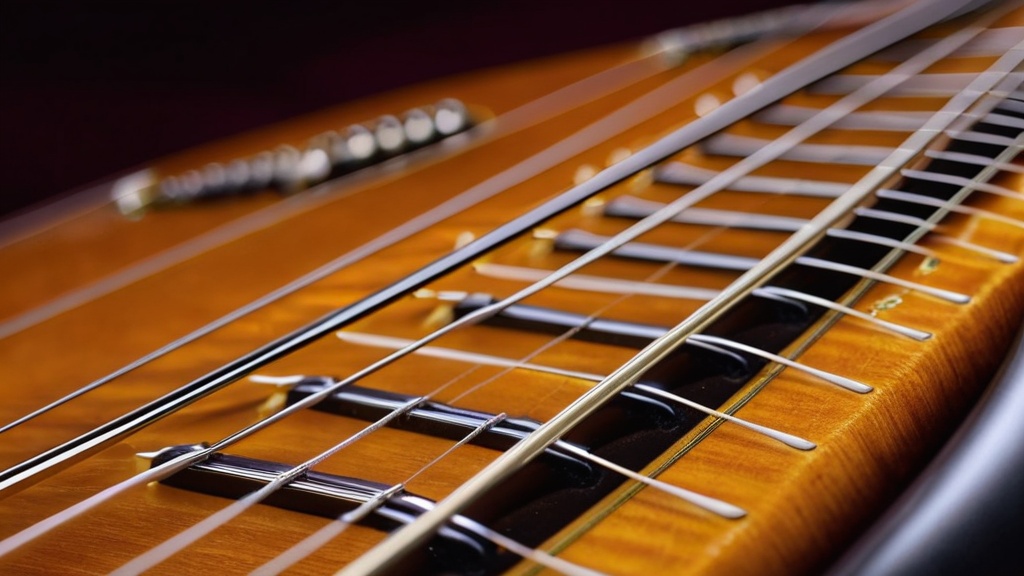 Photo guitar strings squeaking