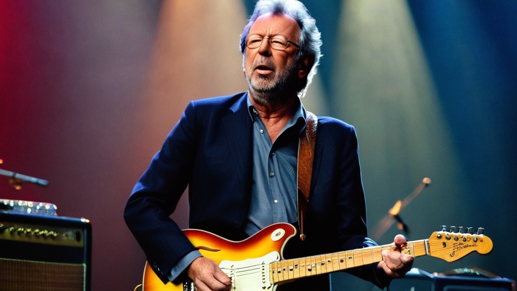 Photo Eric Clapton guitar style