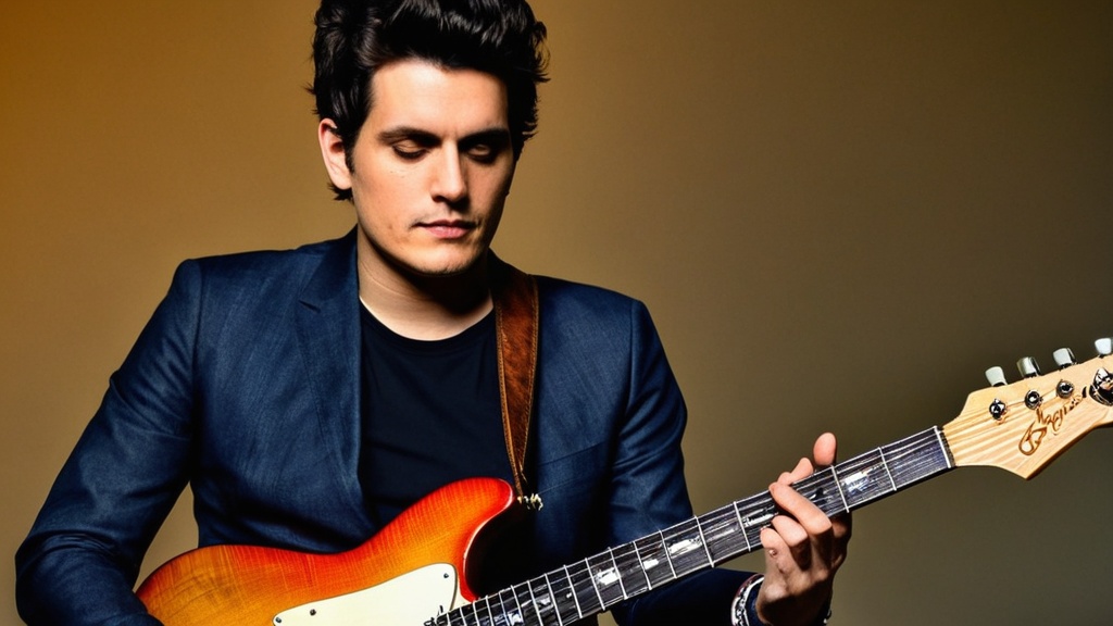 Photo John Mayer guitar style