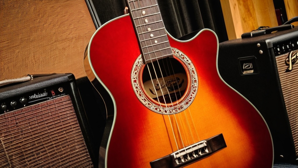 Photo improvising guitar