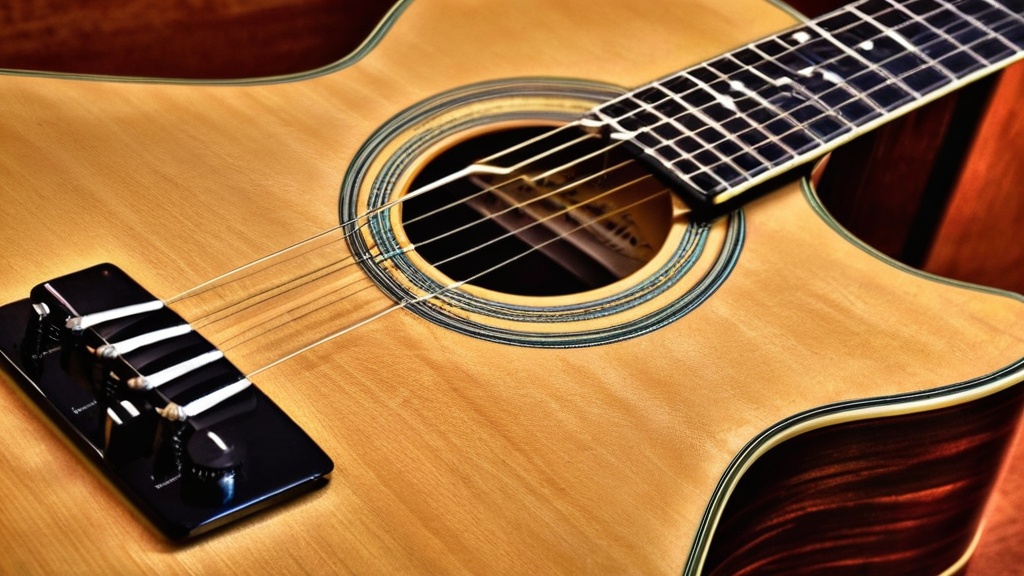 Photo guitar bridge