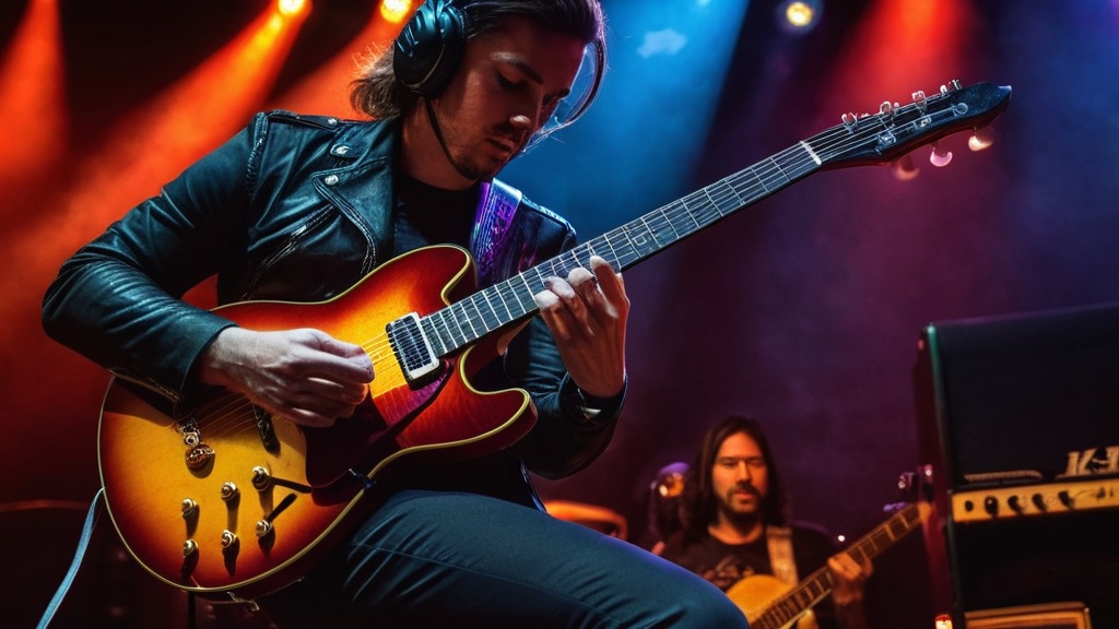 Photo guitar performance