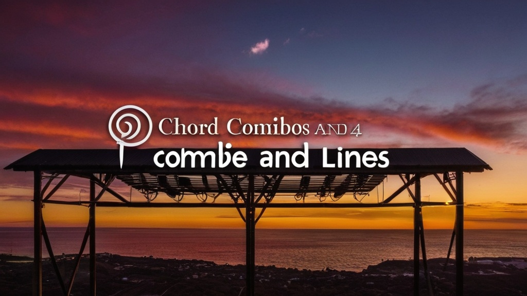 Photo combine chords and vocal lines