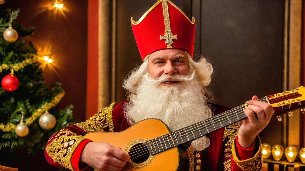 Photo sinterklaasliedjes op gitaar