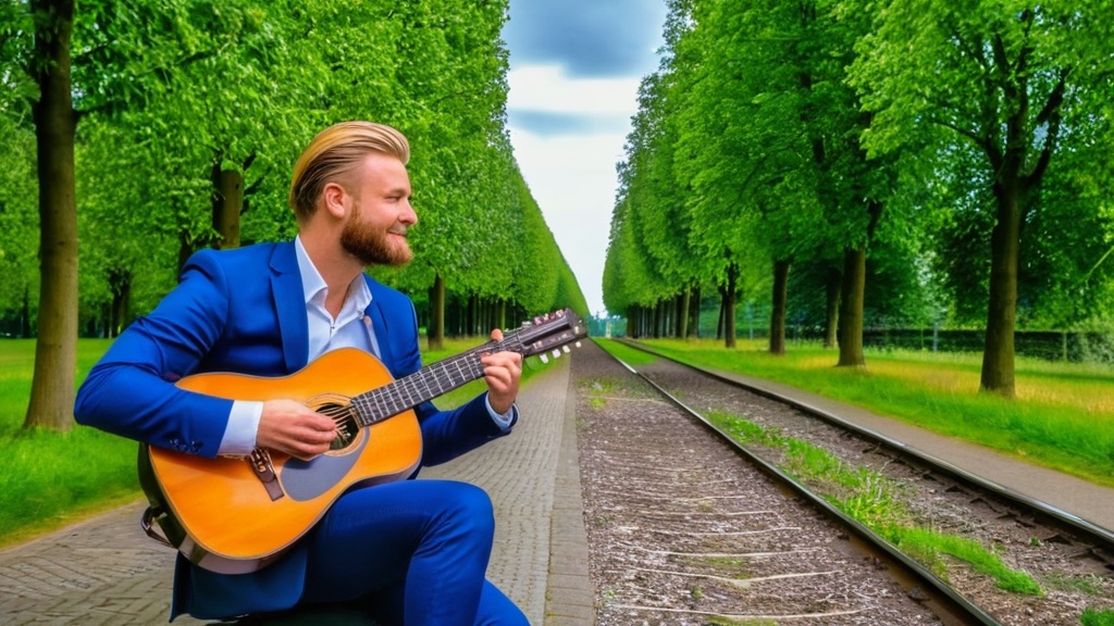 Photo Nederlandse liedjes op gitaar