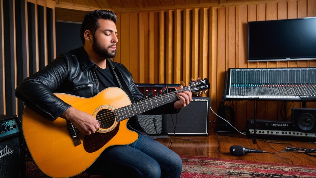 Photo guitar recording techniques