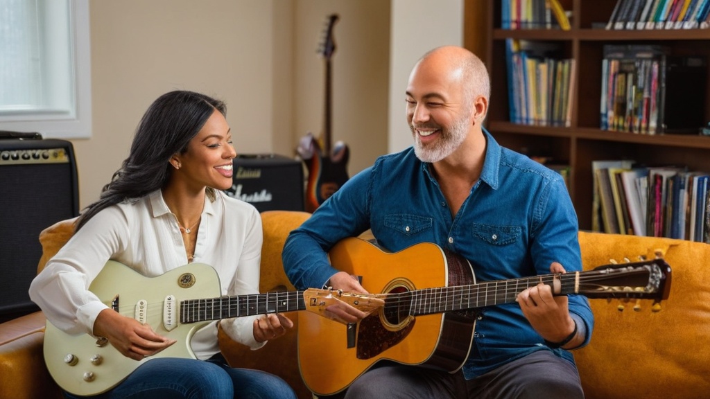 Photo guitar learning adults success stories