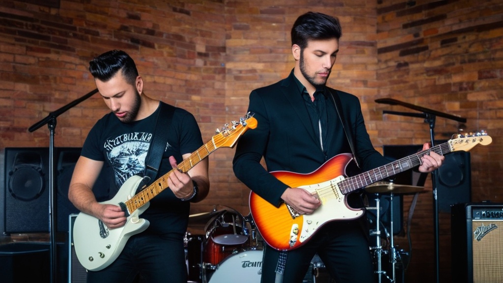 Photo guitar cover band