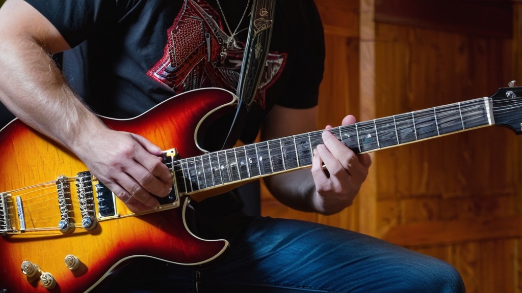 tapping leren op elektrische gitaar